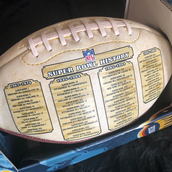 NFL 2004 Super Bowl XXXVIII Limited Edition 10,000 licensed Football Patriots - Picture 12 of 15